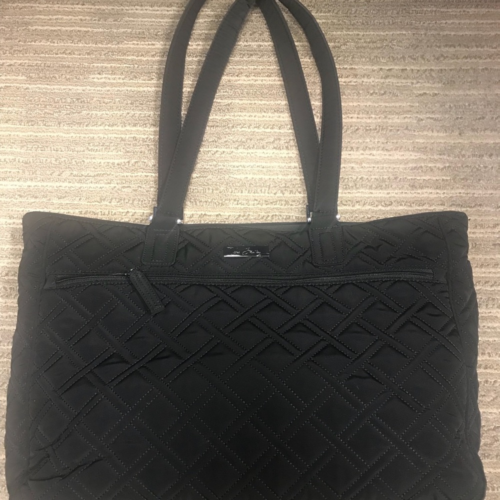 Vera Bradley Work Tote, Classic Black